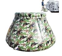 Generico Récipient d'eau pliable, réservoir d'accumulation d'eau | 100 litres en toile Sac pour eau | Tonneau de pluie portable à grande capacité de grande capacité
