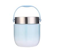 Genérico Récipient isotherme pour nourriture | Porte-nourriture de 120 cl - Imperméable - Transport voyage, sport, plage, randonnée et camping