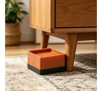 Genérico Rehausseurs pour pieds de chaise 4 pieds de meubles empilables | Supports élévateurs pour lit - Utilisation dans la maison, appartement, chambre, cuisine, salon, buanderie, studio et