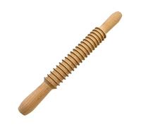 Generico Rouleau à pâte - Rouleau à pâte en bois de hêtre, outil de cuisson fileté | Durable presse pour pâte à biscuits pour, pâtisserie, outil de cuisine antiadhésif p