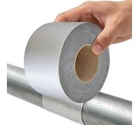 Genérico Ruban en butyle - 10,2 cm x 10,06 m et résistant aux UV - Joint d'étanchéité pour réparation de fuites - Pour réparer une remorque, un tuyau, un conduit et une fenêtre