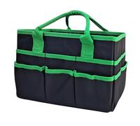 Generico Sac à outils de jardinage, sac à outils de jardin, porte de jardin avec grande capacité, sac fourre-tout portable en tissu Oxford 600D, sac pour enseignant