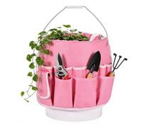 Genérico Sac de jardinage en seau robuste de grande capacité | Outil de grande capacité avec base et poignées renforcées pour l'organisation en intérieur et extérieur des outils
