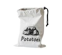 Generico Sac de rangement pour oignons | Sacs de rangement pour légumes Oignons Produits | Grand récipient alimentaire réutilisable avec fermeture éclair latérale pour garde-manger cuisine maison