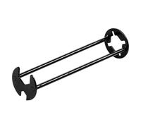 Generico Serre-tuyau, clé hydraulique pour réparation et installation d'outils, clé pour évier dans les espaces étroits, pour vidange WC, , lavabo, douche, tuyau, écrou, rondelle, filtre
