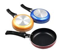 Genérico Single Egg Frying Pan - Mini Skillet de cuisine en acier