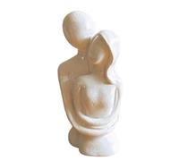 Genérico Statuette Couple | Décoration de Maison en Résine Esthétique, Figurines De Couple Modernes Abstraites | Pour Chambre Salon Anniversaire Saint-Valentin Maison Nouvel An Noël