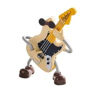 Genérico Statuette de guitare décorative - Abstrait créatif | Instrument de musique miniature - pour étagère, studio, salon, télévision pour enfants, filles, étudiants amateurs de musique