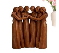 Genérico Statuette de sœurs - d'Amitié en résine pour collectionneurs, statuette de sœurs peinte à la main, pour étagères, vitrines, rebords de fenêtre, salle d'étude, chambre d'enfant