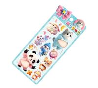 Generico Sticker,Mignon autocollant en silicone artisanal, petits autocollants en relief pour cahiers | pour bagages, cahiers, lunettes, tablette, agenda, gourdes, ordinateurs portables, , valises
