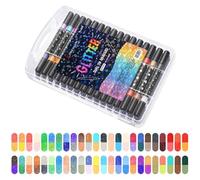 Generico Stylos gel avec paillettes, marqueur pour écriture, journal et art, stylos à paillettes colorés, pour filles, , adolescents, adultes, femmes, Pâques, Noël, anniversaire, école