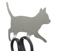 Genérico Support pour clés de chat - Crochets porte-oiseaux mignons - Autocollants muraux en forme d'animaux, pour porte de salle de bain, cuisine, douche