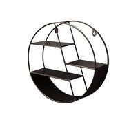 Generico Suspension murale ronde, en métal, minimaliste et durable, pour chambre à coucher, salon, salle de bain, cuisine, bureau