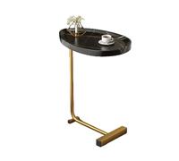 Generico Table d'appoint fine - Table basse - Mini meuble à côté du canapé, meuble à thé mobile, table de chevet, table de coin | Luxueuse, mini, à côté du canapé, plateau de porte