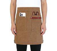 Generico Tablier de travail pour femme - de travail pour serveurs, demi-longueur avec plusieurs poches - pour maison, pub, café, restaurant, , riferimento alla descrizione