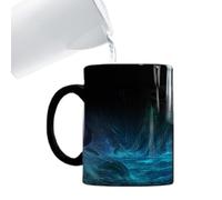 Generico Tasse à café 350 ml amusante en céramique, passe au lave-vaisselle | En céramique qui change de couleur pour Saint Valentin, fête des pères, anniversaire, maman, papa, épouse