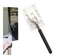 Genérico Toll Rod - Stainless Steel, 7,87 po Rod Card Telescopic Reach