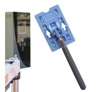 Genérico Toll Rod - Stainless Steel, 7,87 po Rod Card Telescopic Reach