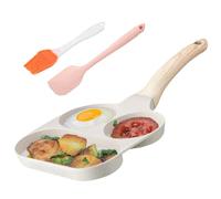 Genérico Tortilla Poêle à gril anti-adhésive pour cuisinière à gaz et à induction, ustensiles de cuisine sans danger pour lave-vaisselle, faciles à nettoyer, casserole de friture