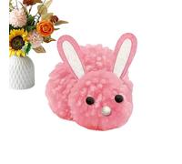Generico Travaux avec lapin de Pâques pour , lapin facile à faire soi-même, 8 x 6 x 10 cm, kit pour créer des peluches avec animaux, projet d'activité créatif, prix en classe pour filles Ragazz