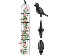 Generico Treillis d'extérieur, tour de support réglable en hauteur pour pots, treillis pour jardin, légumes, vignes, cultures, fleurs, balcon, cour, extérieur, patio, intérieur