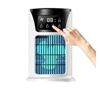 Generico Ventilateur à eau 6 vitesses humidificateur USB | Ventilateur brumisateur de camping pour bureau, maison, voiture, gym, plage, piscine, entraînement, course, voyage, camping