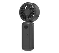 Genérico Ventilateur avec clip 180° réglable et rechargeable écran | Mini ventilateur à pince à batterie pour maison, bureau, école, table, poussette, voyage, extérieur, croisière, plage