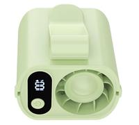 Genérico Ventilateur de ceinture avec clip | Ventilateur rechargeable à 5 vitesses, mini personnel avec clip alimenté par batterie 15 000 tr/min, pour camping, voyage, été, plage, travail chaleur