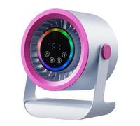 Generico Ventilateur de chevet, silencieux, inclinable, mural, refroidissement - Ventilateurs de bureau personnels petits et silencieux | Pour chambre, table de chevet, bureau, voyage, extérieur et