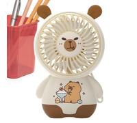 Genérico Ventilateur portable appareil rafraîchissant léger et mono | Petit ventilateur de bureau silencieux pour l'été, les voyages, la plage, les déplacements, le bureau et le travail