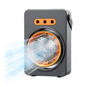 Generico Ventilateur portable avec réservoir d'eau de 160 ml | Ventilateur brumisateur de bureau pour intérieur et extérieur, bureau, camping, voyage, plage, maison, homme et femme