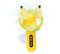 Generico Ventilateur portable Press - Mini appareil de refroidissement à air manuel, poignée à gâchette facile, appareil de refroidissement portable, sans lame de recharge, sans batterie