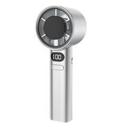 Generico Ventilateur portatif | 120 vitesses réglables, rechargeable, écran numérique, mini ventilateur personnel, pour climat chaud, maison, bureau, école, voyage, marche, camping