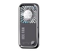 Generico Ventilateur portatif, ventilateur personnel rechargeable, accessoire de voyage portable, vitesse du vent réglable, refroidissement alimenté par USB, pour un usage et les trajets en