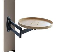 Genérico Wall Mounted Folding Table, Drop Retractable Desk, Space Saving Floating Stand, Fold Down Workstation for Living Room, Bedroom, Study, Small Spaces