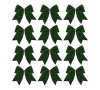 Genérico Weihnachtsbaum Schleifen | 15 cm Vintage Weihnachtsanhänger - 12 Stück Weihnachtsschtsschmuck - Für Festkränze Verpackungskartons DIY Bastelarbeiten Party Süßigkeitenbeutel Zuhause