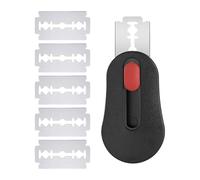 Generico Zoppa Sauerig Cutter à professionnel Outil de coupe pour four Lame en acier inoxydable 7 x 4 cm 15 g avec poignée de traction ergonomique Coupe précise pour , four
