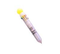 Générique 10 en 1 stylos à Bille rétractable Multicolores 0.5mm 3D Fournitures de l'école de Balle Ronde aléatoire Couleur élégant et Populaire
