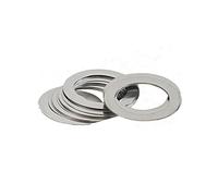 Générique 10 Pièces 3 * 5mm Rondelles Metal, Épaisseur 0.01mm-0.08mm, Rondelles Plates Acier Inoxydable 304, Entretoises Plates Ultra Fines(3 * 5 * 0.01mm)