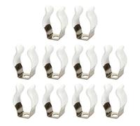 Générique 10 pièces pinces à ressort Terry tuyaux de serrage 10/12/16/19/25/28mm Clips d'outils de Base tuyaux robustes supports de pince Clips de fixation de tubes(10mm)