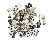Générique - 100 CONFETTIS CARTON MONDIAL FOOTBALL 2.5-5CM
