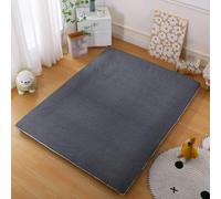 Générique 100% Coton Housse De Matelas pour Japonais Matelas Futon,Housse De Protection Couvercle Anti-poussière pour Traditionnel Sol Matelas Futon,avec Double Fermeture éclair,T,100x200cm/39x79