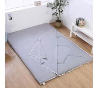 Générique 100% Coton Housse De Matelas pour Japonais Matelas Futon,Housse De Protection Couvercle Anti-poussière pour Traditionnel Sol Matelas Futon,avec Double Fermeture éclair,C,90x200cm/35x78