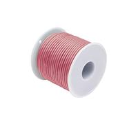 Générique 1007 Fils et câbles 28 26 24 22 20 18 1 6AWGPVC Bobine électronique monté en cuivre étamé DIY Les Fils et câbles (Couleur : Rose, Taille : 16 AWG 20Meter)