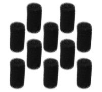 Générique 10pcs Éponges de Remplacement pour Tuyau de Balayage de Piscine, Outil de Piscine Noir en Mousse Résistante à l'usure, pour Camping et Nettoyage