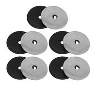 Générique 10pièces Kit de Rondelles Métalliques et Caoutchouc Epdm Joint Étanchéité Résistant Acier Inoxydable Rondelles Bonded Sealing pour Usage Domestique et Industriel Anti-fuite