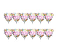 Générique 12 Ballons en Aluminium Fête des Mères Ballon Épais Résistant Décoration Thème Fête Accessoires Photo pour Maman