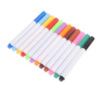 Générique 12 Pièces Stylo Marqueur pour Tableau Blanc, Feutre pour Élève, Plastique, Effaçable à Sec, Rechargeable, pour Papier et Plastique, Bureau et Thanksgiving