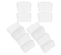Générique 12pcs Pinces à Découper le Verre Embouts en Pvc pour Travaux de Précision, Protection les Blessures, Utilisation Polyvalente en Découpe et Bris de Verre
