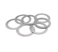 Générique 2/5 pièces épaisseur 1.0mm rondelle Plate en Acier Inoxydable Joint Ultra Mince Joint de réglage de Haute précision M3-M60 cale Mince SUS304 (Taille : 16x22x1 (20pcs))